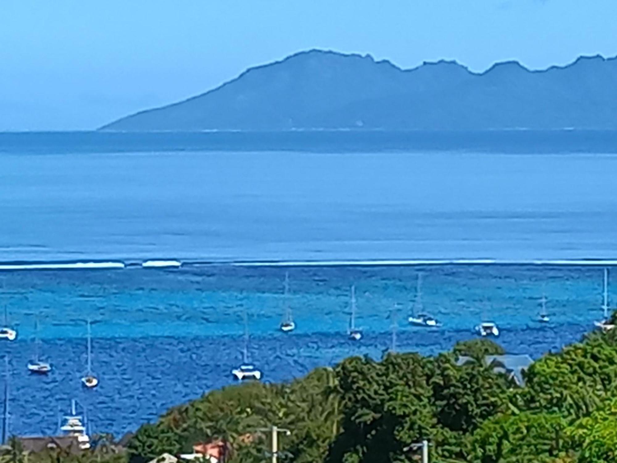 Marina Blue Fabuleux Appartement Vue Lagon Punaauia  Exteriör bild
